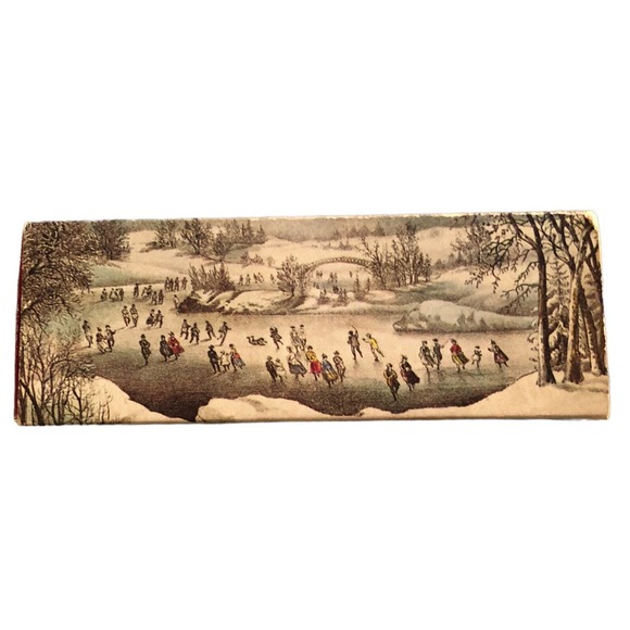 Avon Holiday Hostess soaps 1876 Winterscapes Currier & Ives Design New In Box - Picture 4 of 7